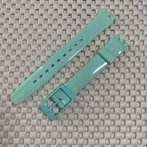 Swatch Watch Strap - LL114 - BASIC ARCTIC SEA - Strap only